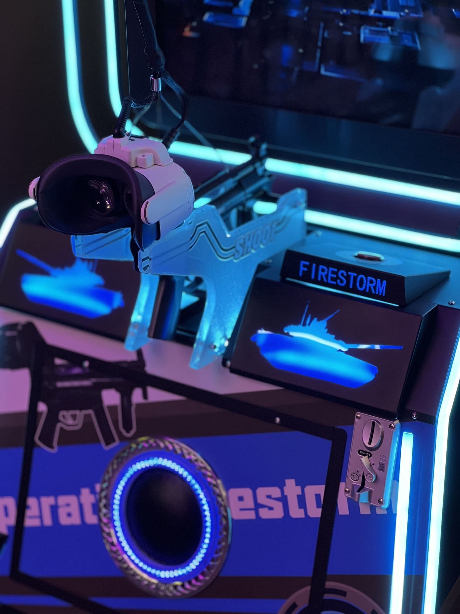 VR shooter detail