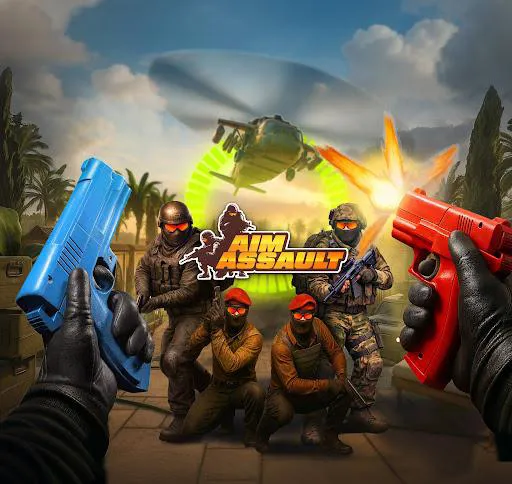 Aim Assault game card