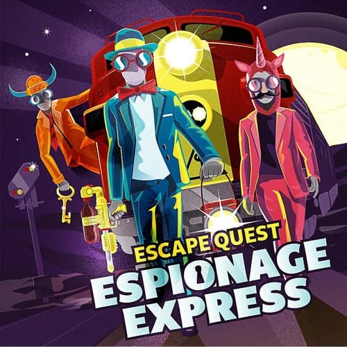 Espionnage Express game card